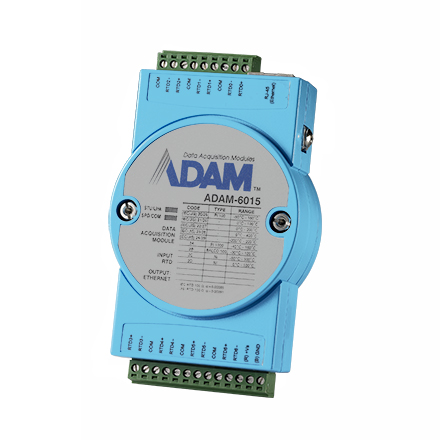 ADAM-6015 7RTD IoT Modbus Ethernet E/S remotas