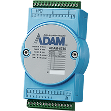 ADAM-6750 Puerta de enlace de E/S inteligente 12DI/12DO
