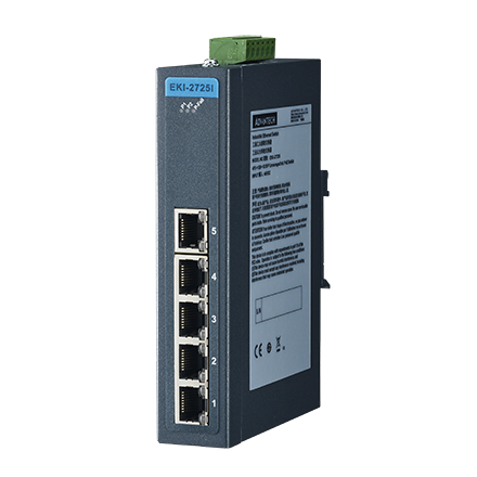 EKI-2725 Conmutador Ethernet no administrado 5GE