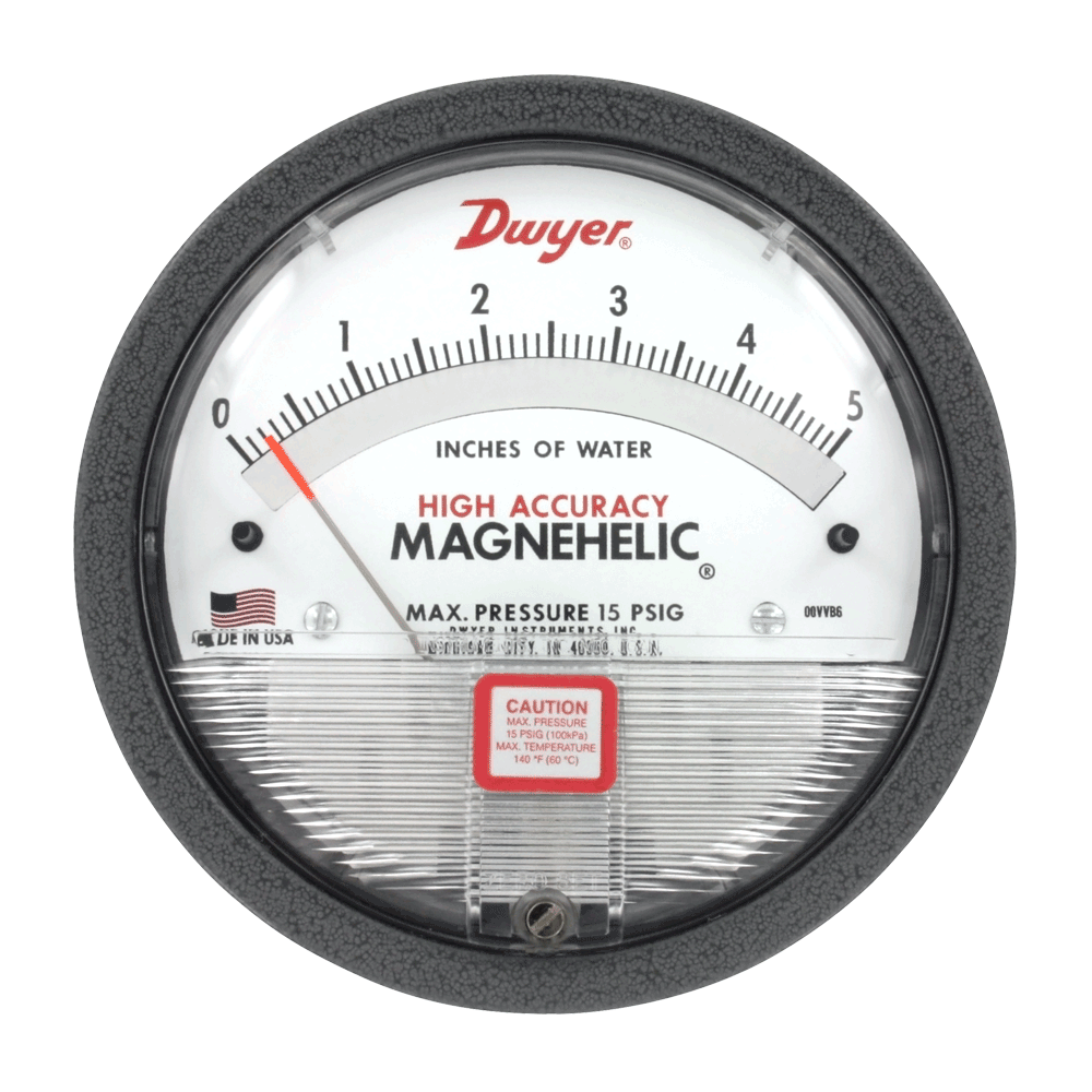 Manómetro De Presión Diferencial Magnehelic® Serie 2000