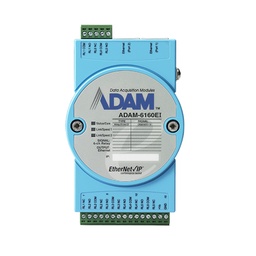 ADAM-6160EI 6 E/S remotas de bus de campo EtherNet/IP de relé