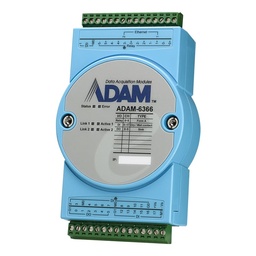 ADAM-6366 6 relés/18DI/6DO IoT Modbus/OPC UA Ethernet E/S remotas