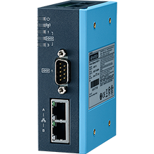 WISE-710 Puerta de enlace de protocolo industrial FreeScale i.MX 6 DualLite con 2 GbE, 3 x COM, 4DI/4DO, 1 x Micro USB, 1 x ranura Micro SD