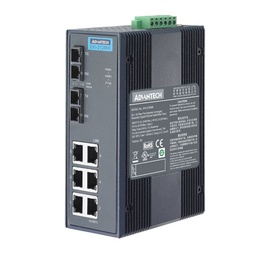 [NVT004474] EKI-2728S-AE Conmutador Ethernet no administrado con puerto de fibra monomodo 6GE+2G