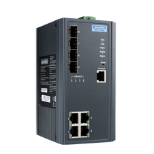 EKI-7708G-4FI  Conmutador Ethernet administrado 4GE+4G SFP, -40~75 ℃