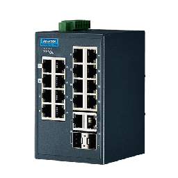 [NVT004496] EKI-5626CI-MB Conmutador Ethernet gestionado combinado 16FE+2G compatible con Modbus/TCP, -40~75 ℃